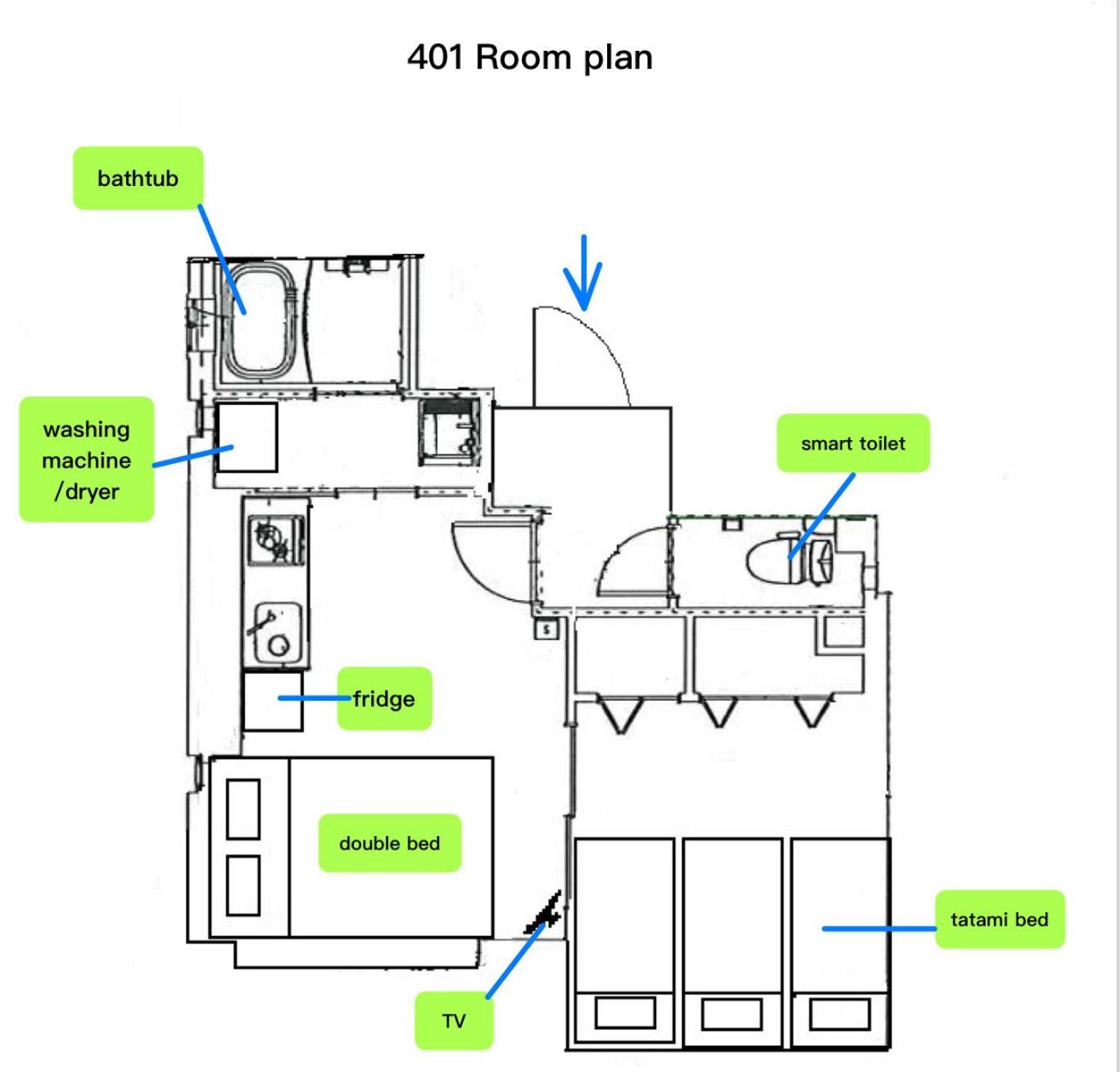 Appartamento Newly Build Family-apt , Shinjuku Shibuya Ueno In 15 Minutes By Train