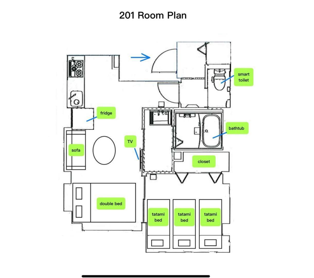 Newly Build Family-apt , Shinjuku Shibuya Ueno In 15 Minutes By Train Appartamento